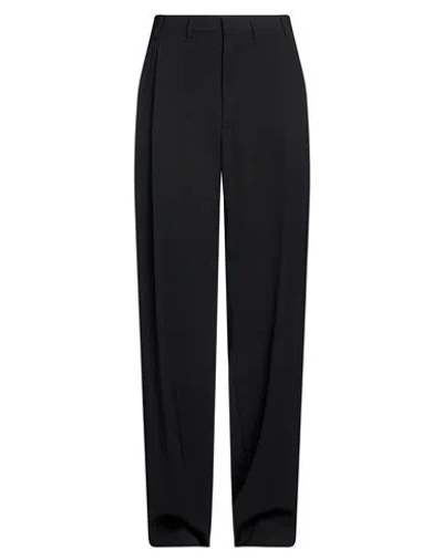 Lanvin Man Pants Black Size 32 Polyester