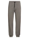 Lanvin Man Pants Khaki Size L Cotton, Polyester In Gray