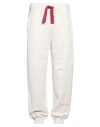 Lanvin Man Pants Light Grey Size Xxl Cotton, Elastane In Gray
