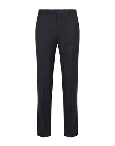 Lanvin Man Pants Midnight Blue Size 34 Virgin Wool