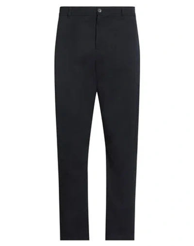 Lanvin Man Pants Midnight Blue Size 36 Cotton