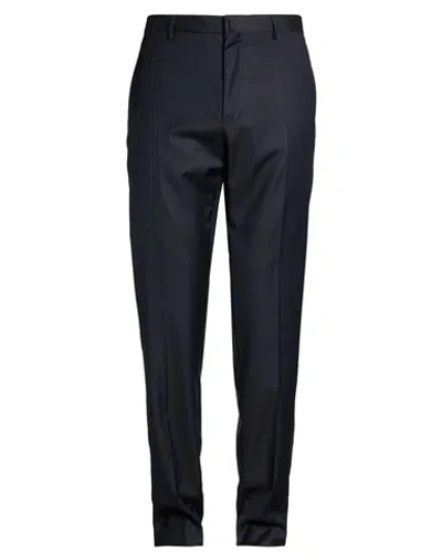 Lanvin Man Pants Navy Size 32 Virgin Wool In Black