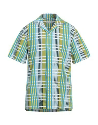 LANVIN LANVIN MAN SHIRT SKY BLUE SIZE 16 ½ COTTON