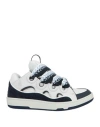 Lanvin Curb Sneakers In Blue