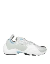 Lanvin Multicolor Flash-x Sneakers In Silver