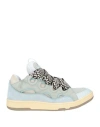 Lanvin Round Toe Sneakers In Green