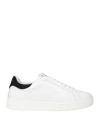 Lanvin Low-top Sneaker In Smooth Calf Leather In White