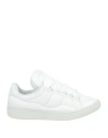 Lanvin Curb Sneakers In White