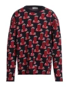Lanvin Man Sweater Midnight Blue Size Xxl Merino Wool In Blue