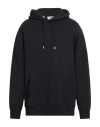Lanvin Man Sweatshirt Black Size L Cotton, Elastane, Polyester In Black