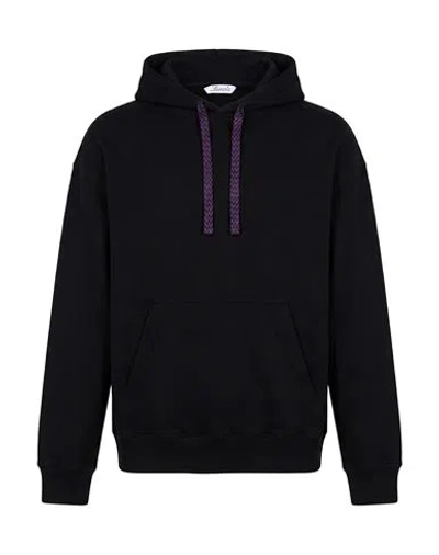 Lanvin Man Sweatshirt Black Size Xl Cotton