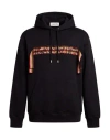 Lanvin Man Sweatshirt Black Size S Polyester In Black