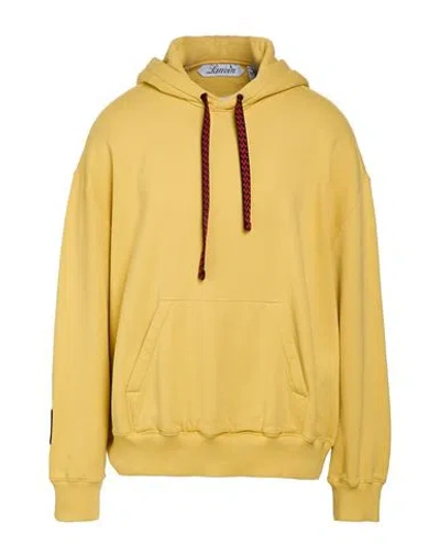 Lanvin Man Sweatshirt Pastel Yellow Size Xl Cotton In Gold