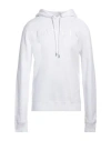 Lanvin Man Sweatshirt White Size L Cotton, Polyester In White