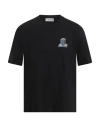 Lanvin Man T-shirt Black Size S Cotton, Polyester