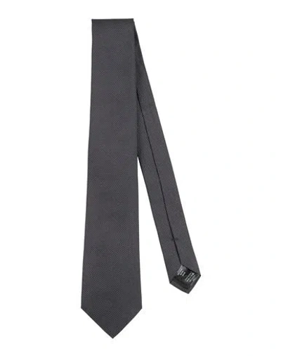 Lanvin Man Ties & Bow Ties Midnight Blue Size - Silk