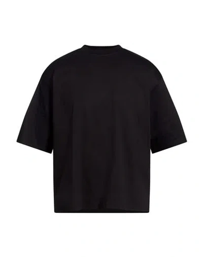 Lanvin Man T-shirt Black Size Xs Cotton