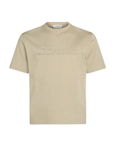 Lanvin Man T-shirt Sage Green Size L Cotton