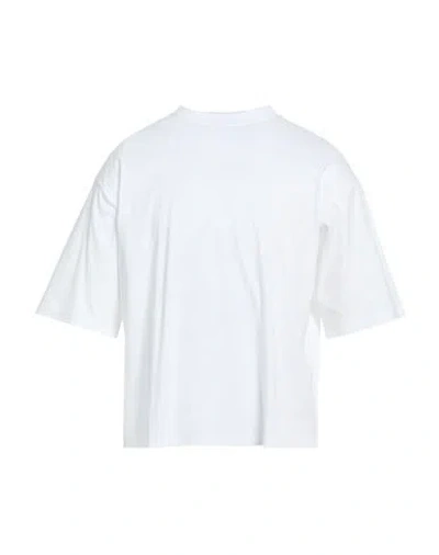 Lanvin Man T-shirt White Size S Cotton