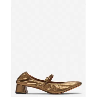 Lanvin Ballerina Mary Jane In Brown
