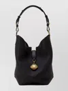 Lanvin Medium Bucket Bag Top Handle In Black