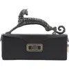 Lanvin Medium Pencil Cat Leather Bag In Black