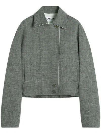 LANVIN MÉLANGE-EFFECT JACKET