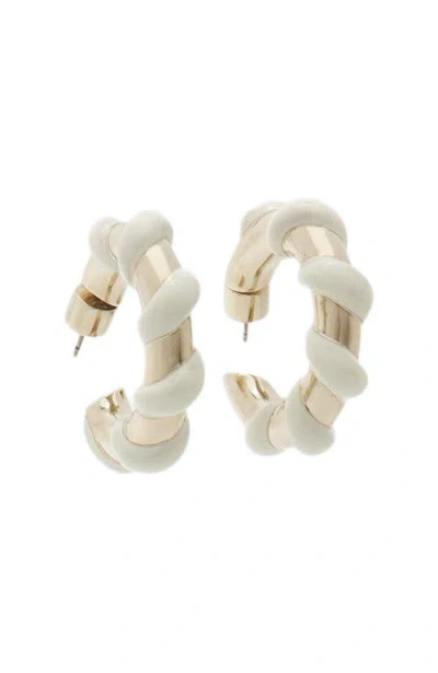 Lanvin Mélodie Candy Earrings In White