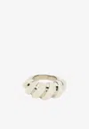 Lanvin Melodie Chunky Candy Ring In Metallic