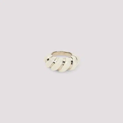 Lanvin Melodie Candy Ring In White