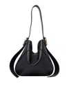 Lanvin Tote Bag Structured Removable Strap In Black