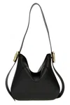 Lanvin Borsa A Spalla Melodie In Pelle Nera Donna