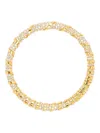 Lanvin Rhinestone Melodie Choker Necklace In Gold