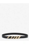 Lanvin Ceinture Melodie Ruban En Cuir Pour Femme In Black