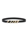 Lanvin Ceinture Melodie Ruban En Cuir Pour Femme In Black