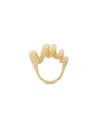 Lanvin Melodie Ribbon Ring In Gold