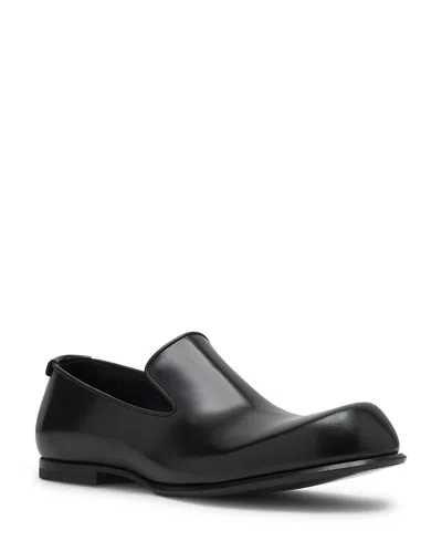 LANVIN MEN'S ADONIS LEATHER LOAFERS