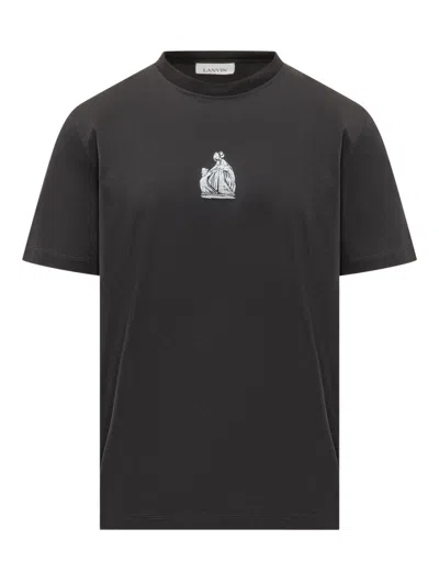 Lanvin Black Crew Neck T-shirt