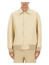 Lanvin Buttoned Jacket In Beige