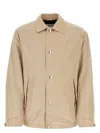 Lanvin Cappuccino Polyester Windbreaker