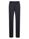 Lanvin Men's Cigarette Trousers In Blue