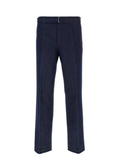 LANVIN MEN'S DARK DENIM PANT