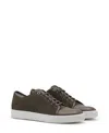 Lanvin Men's Dbb1 Leather And Suede Sneakers In White
