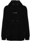 LANVIN MEN'S EMBROIDERED OVERSIZED HOODIE