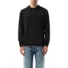 Lanvin Men's Fleece Hoodie In Black