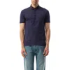 Lanvin Men's Gros Grain Polo In Blue