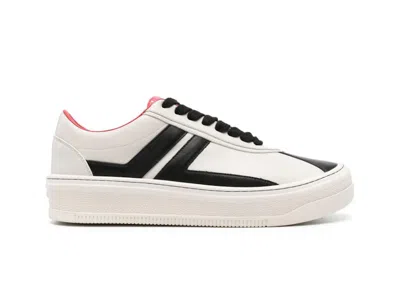 Pre-owned Lanvin Men's  Cash X Future Off Sneakers In White/black/red
