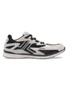 Lanvin Men's Meteor Mesh & Suede Sneakers In Multi