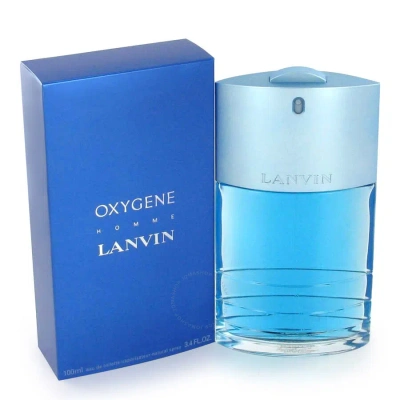 Lanvin Men's Oxygene Edt 3.4 oz Fragrances 3139093035228 In White