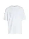 Lanvin Men's Paris Logo Classic T-shirt In Optic White